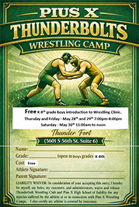 Boys Wrestling Camp